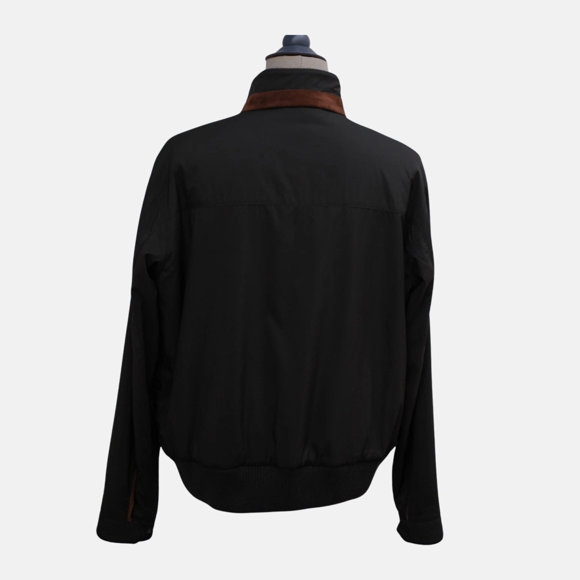 Brown Mink Lined Windmade Jacket (2XL)