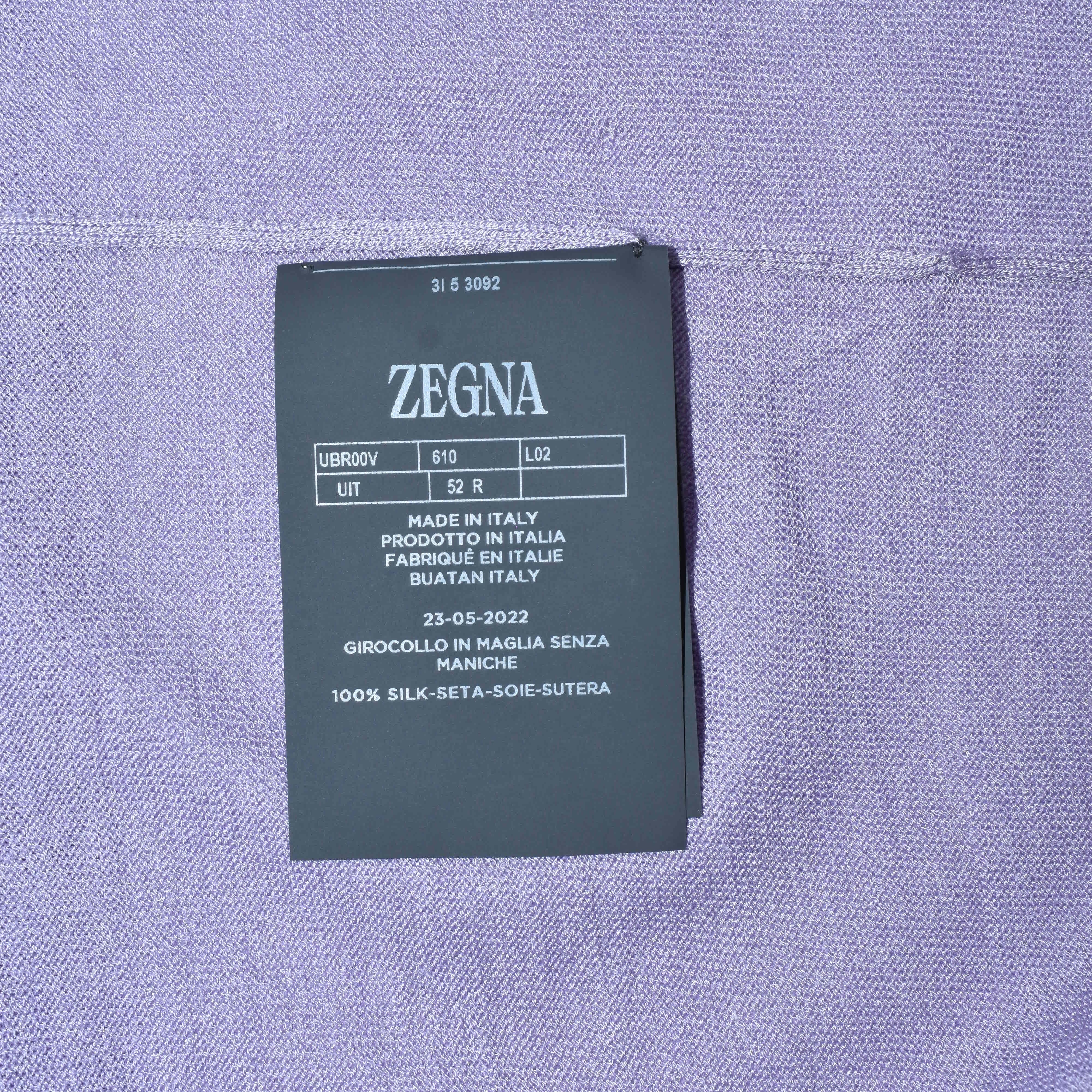 Light Purple Sleeveless Shirt (EU 52)