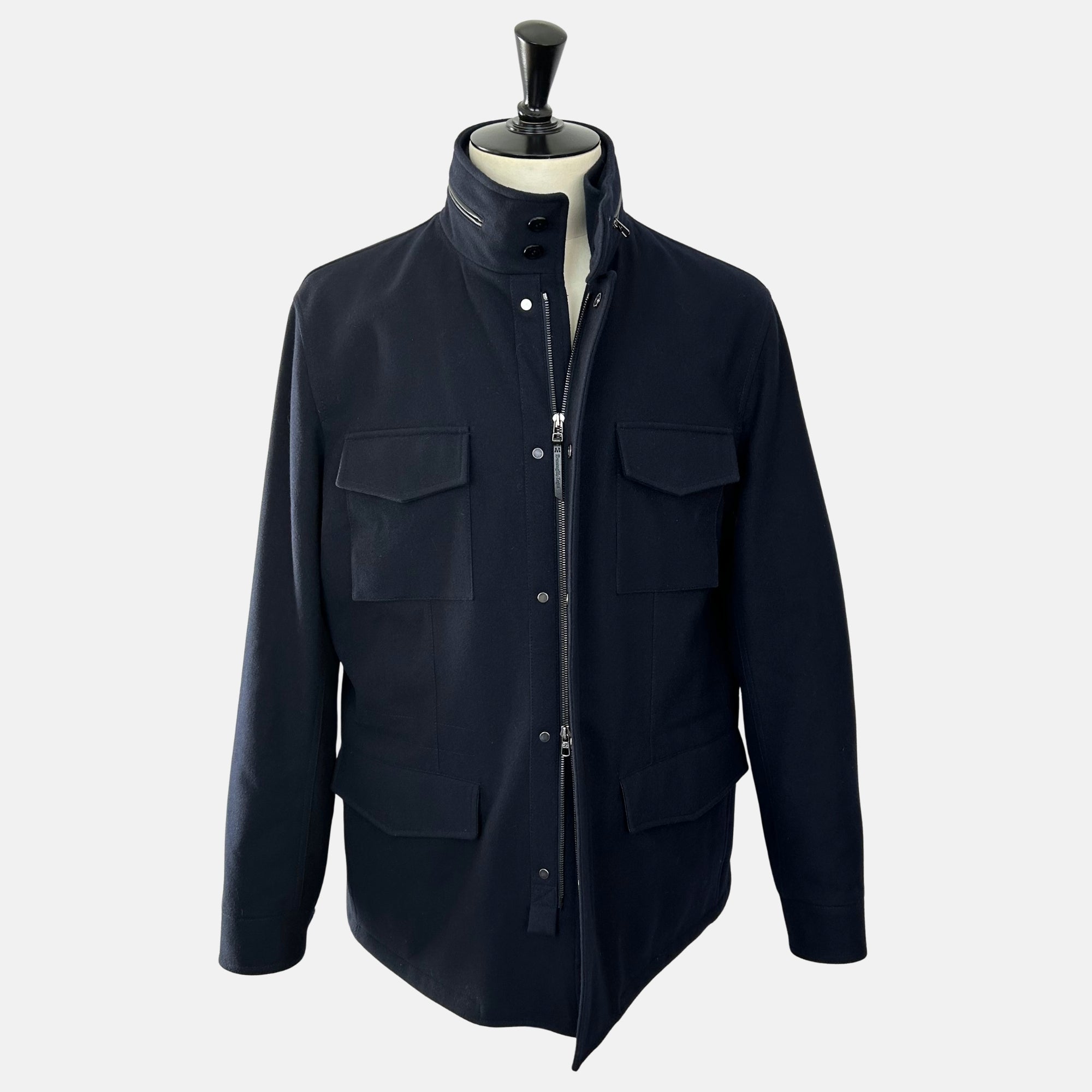 Navy  Jacket made of Wool/Cashmere (EU 56)