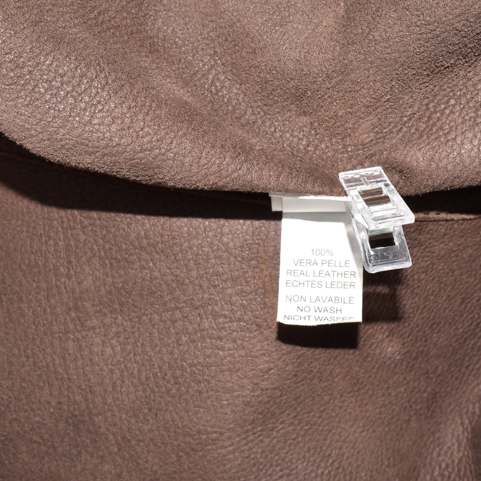 Brown Leather Jacket (S)