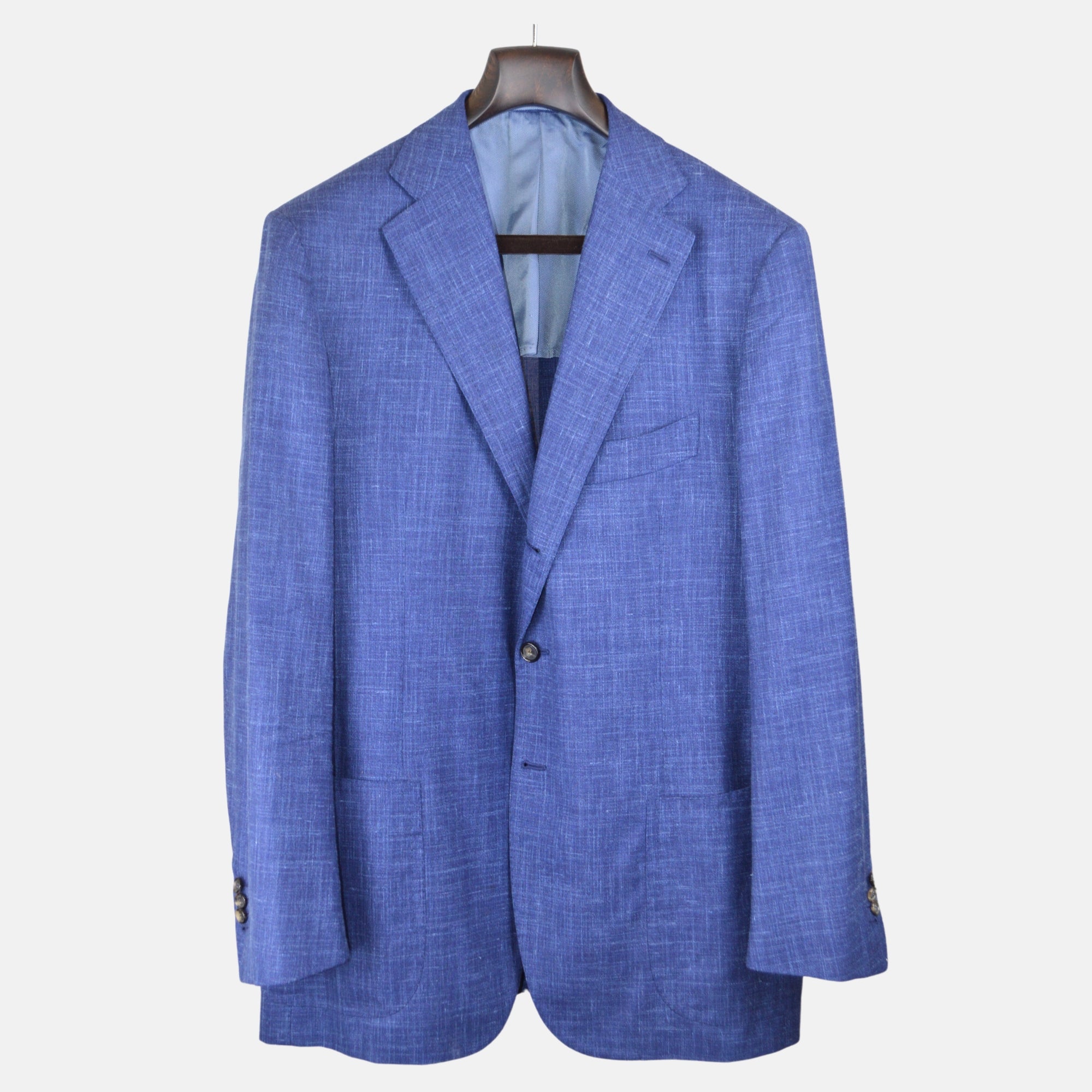 Blue Blazer made of Wool/Silk/Linen (EU 54)