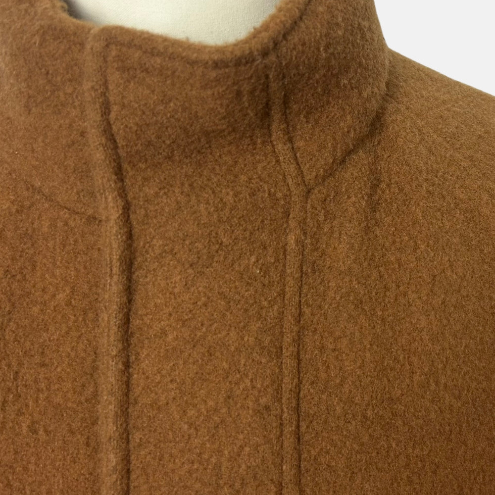Brown Down Jacket made of Cashmere (EU 48)