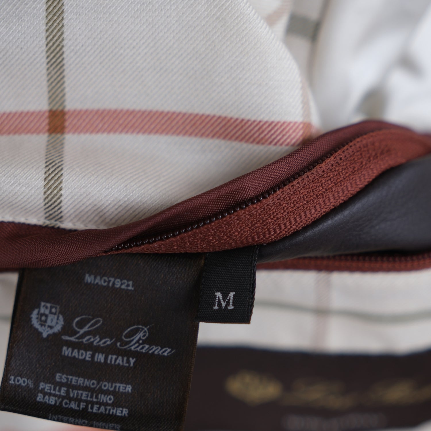 Brown Deerskin Leather Blouson (M)