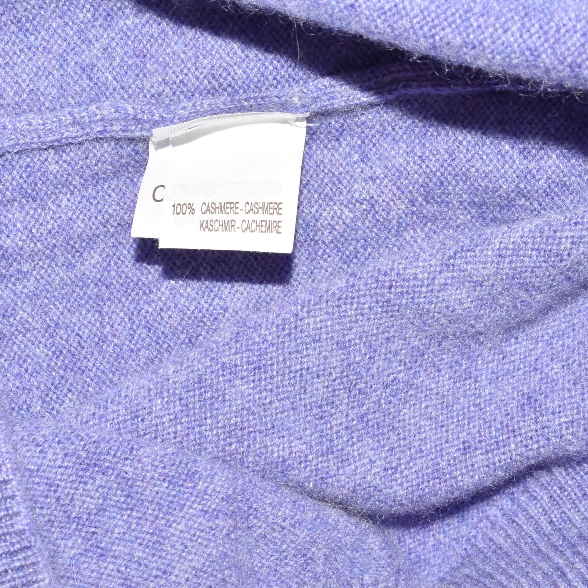 Light Purple Cashmere Sweater (EU 58)