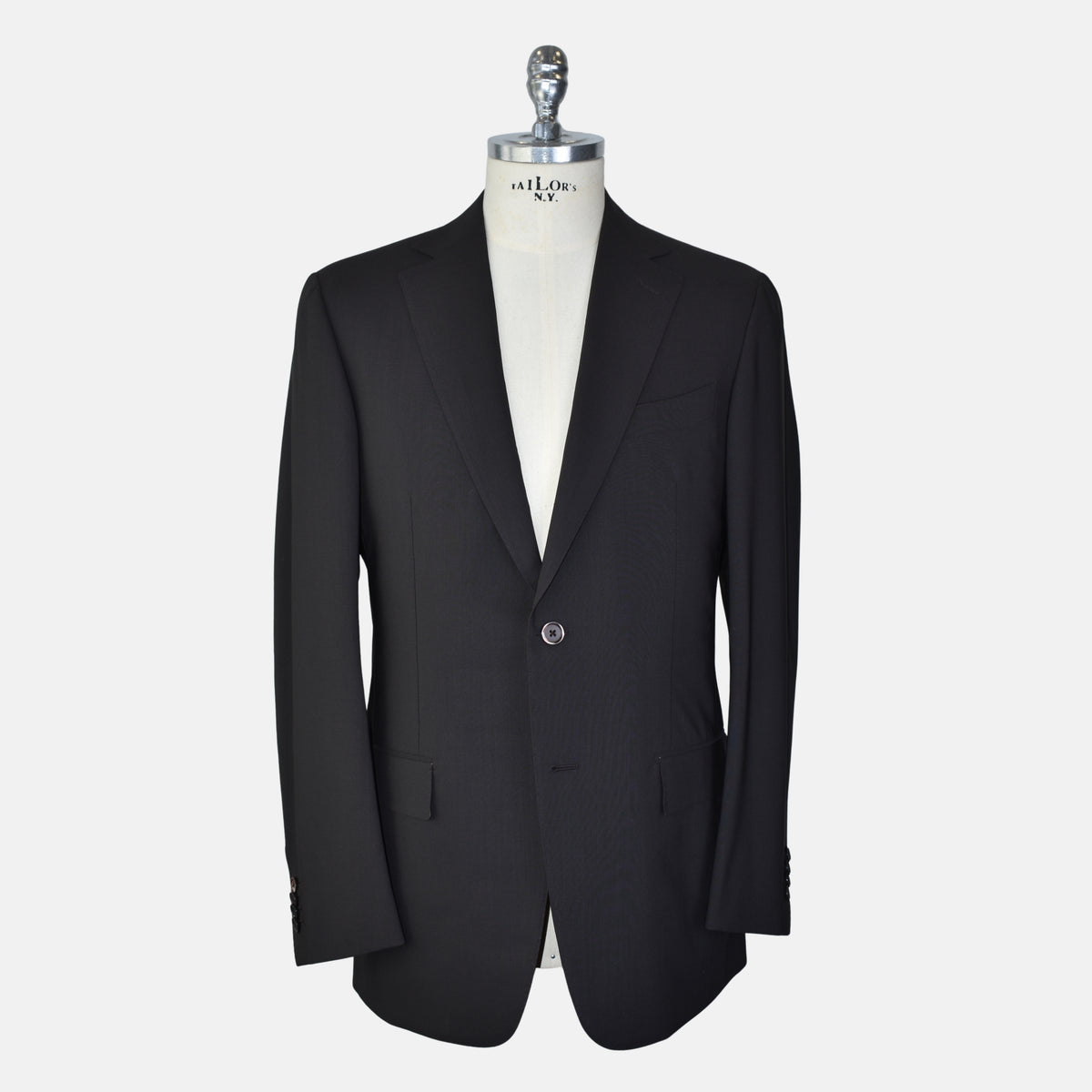 Dark Brown Suit made of Wool (EU 48)