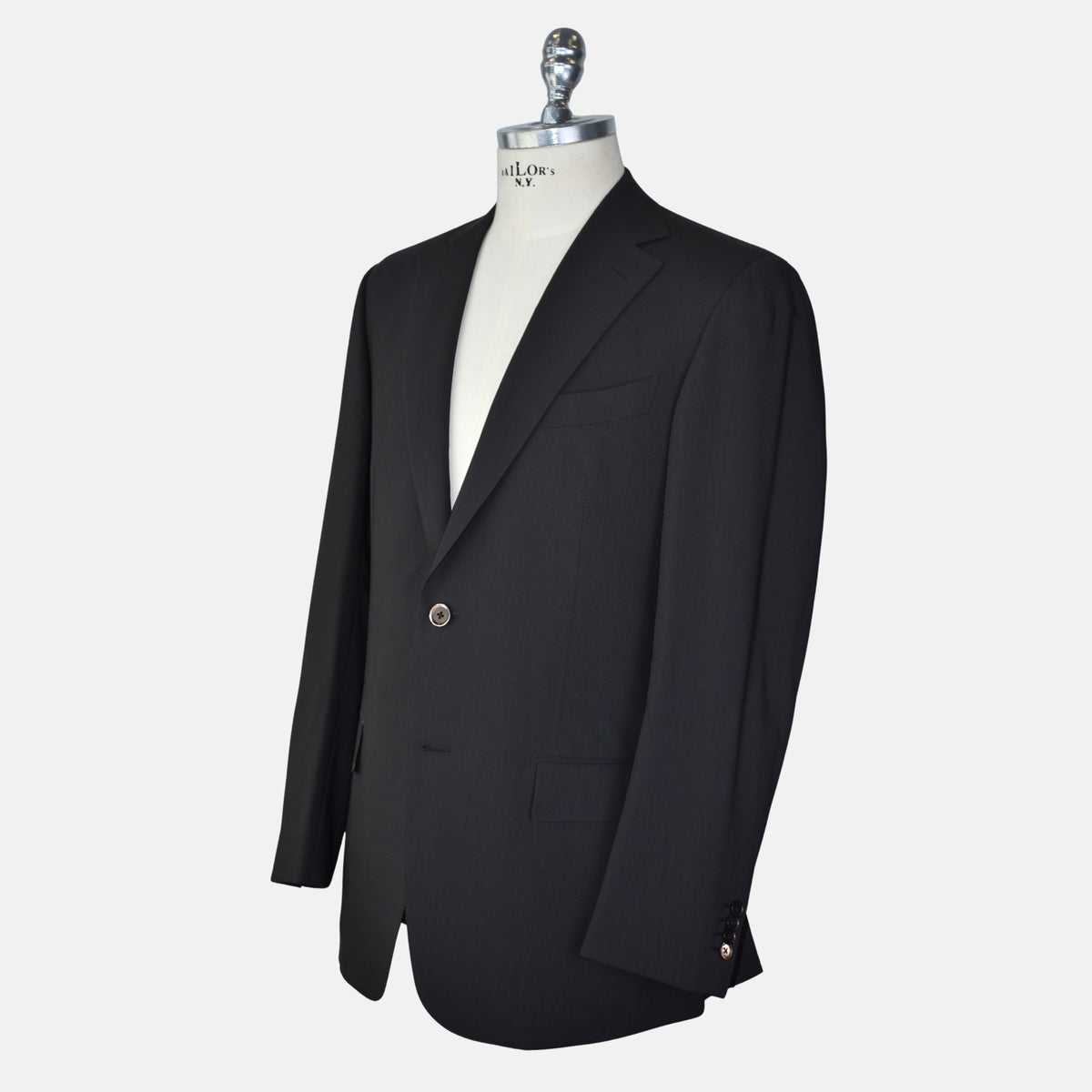Dark Brown Suit made of Wool (EU 48)