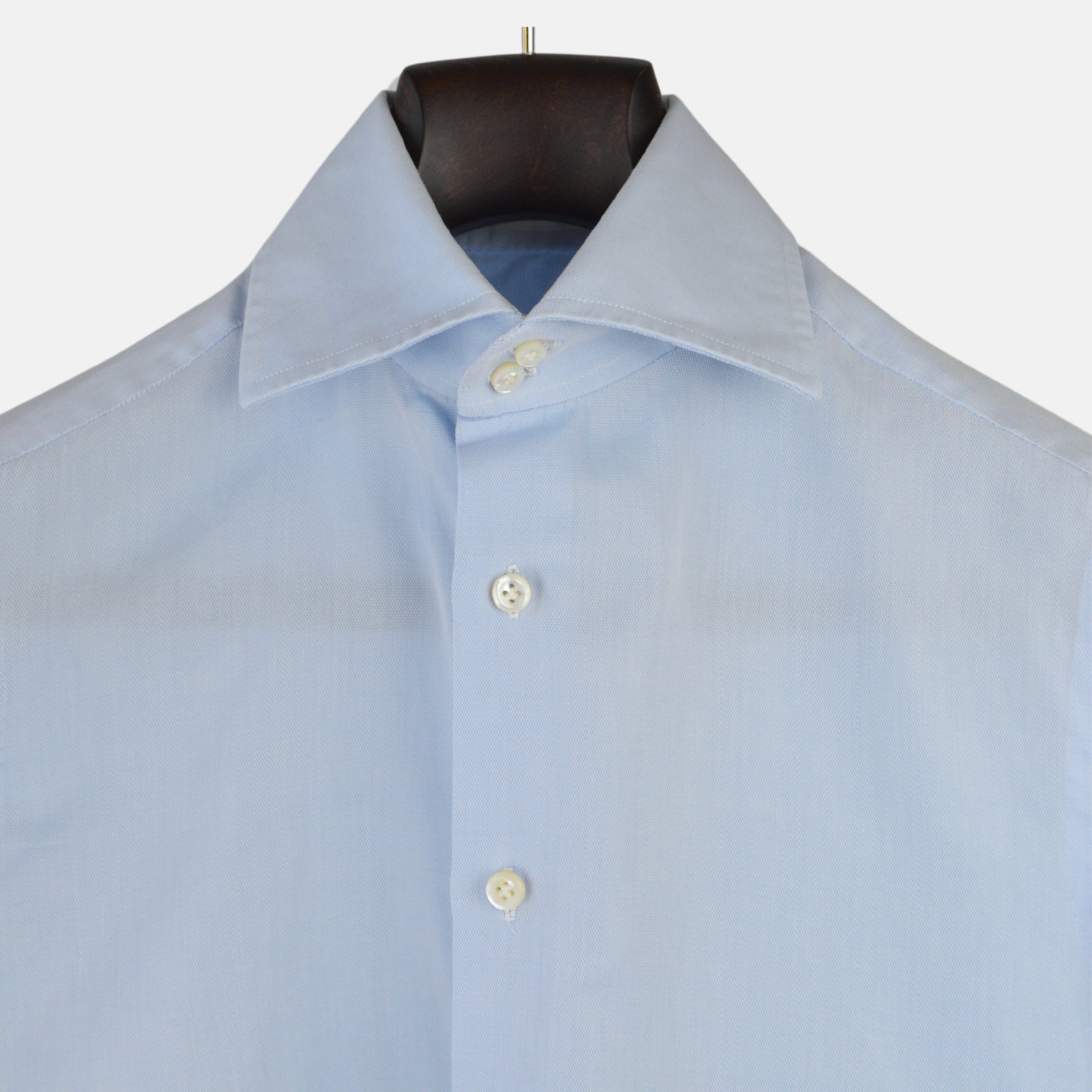 Light Blue Shirt made of Cotton (38)