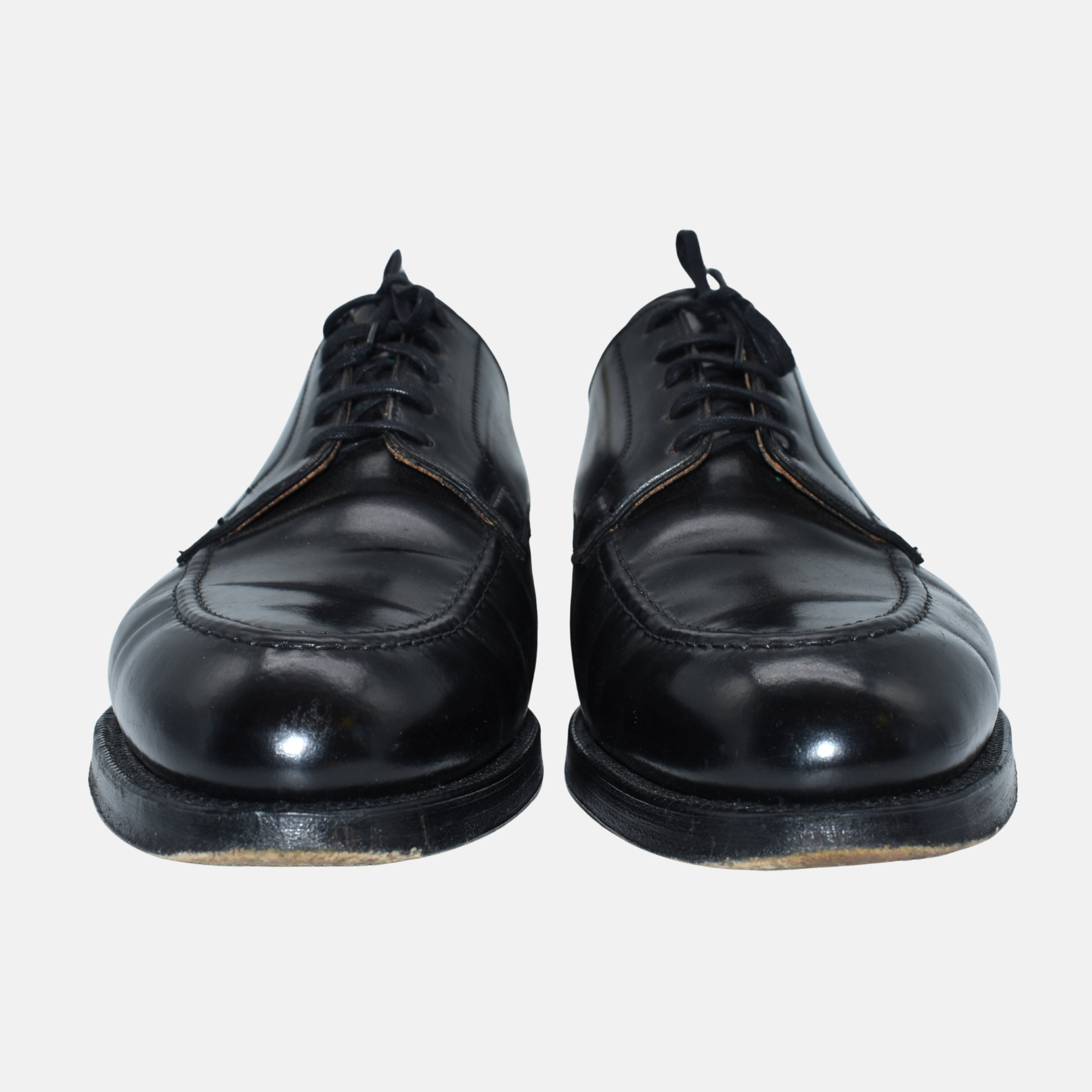 Black Cordovan Leather Shoes (EU 42)