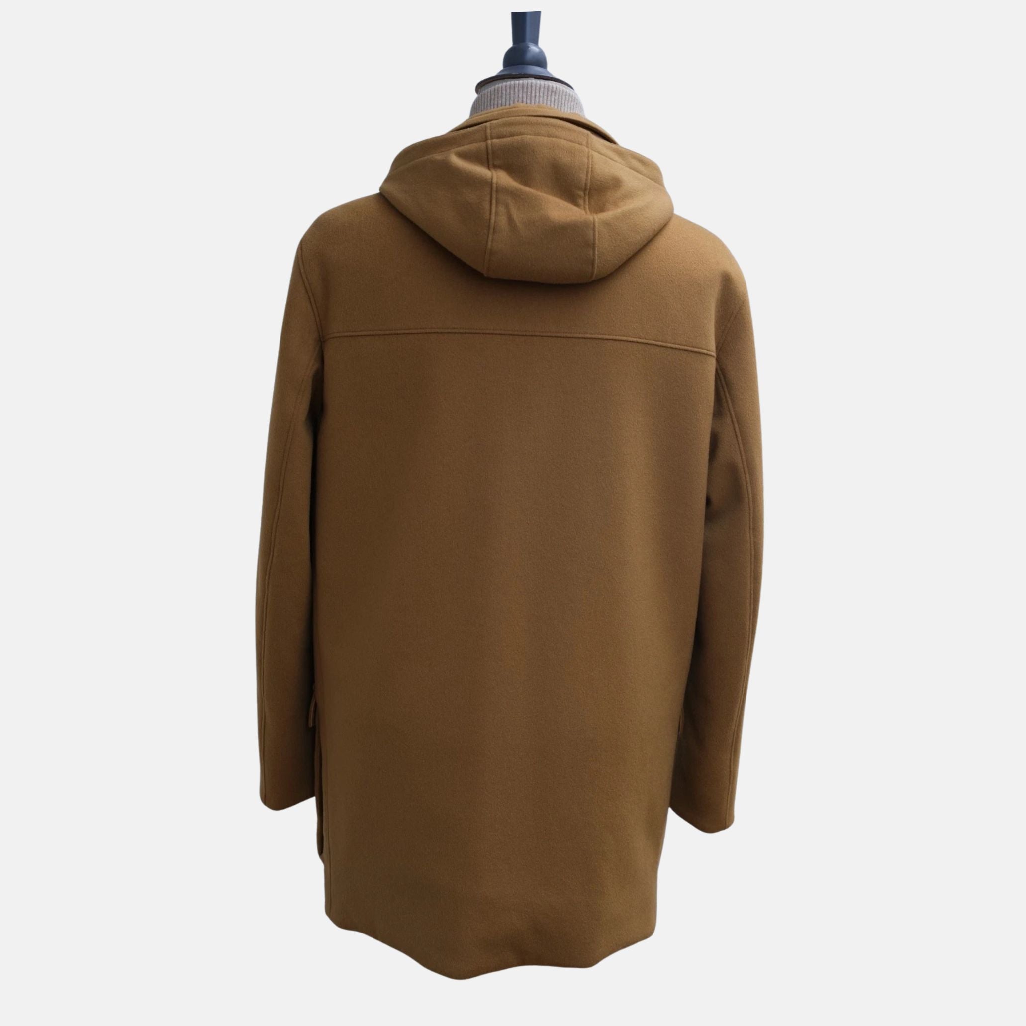 Camel Cashmere Parka (S)