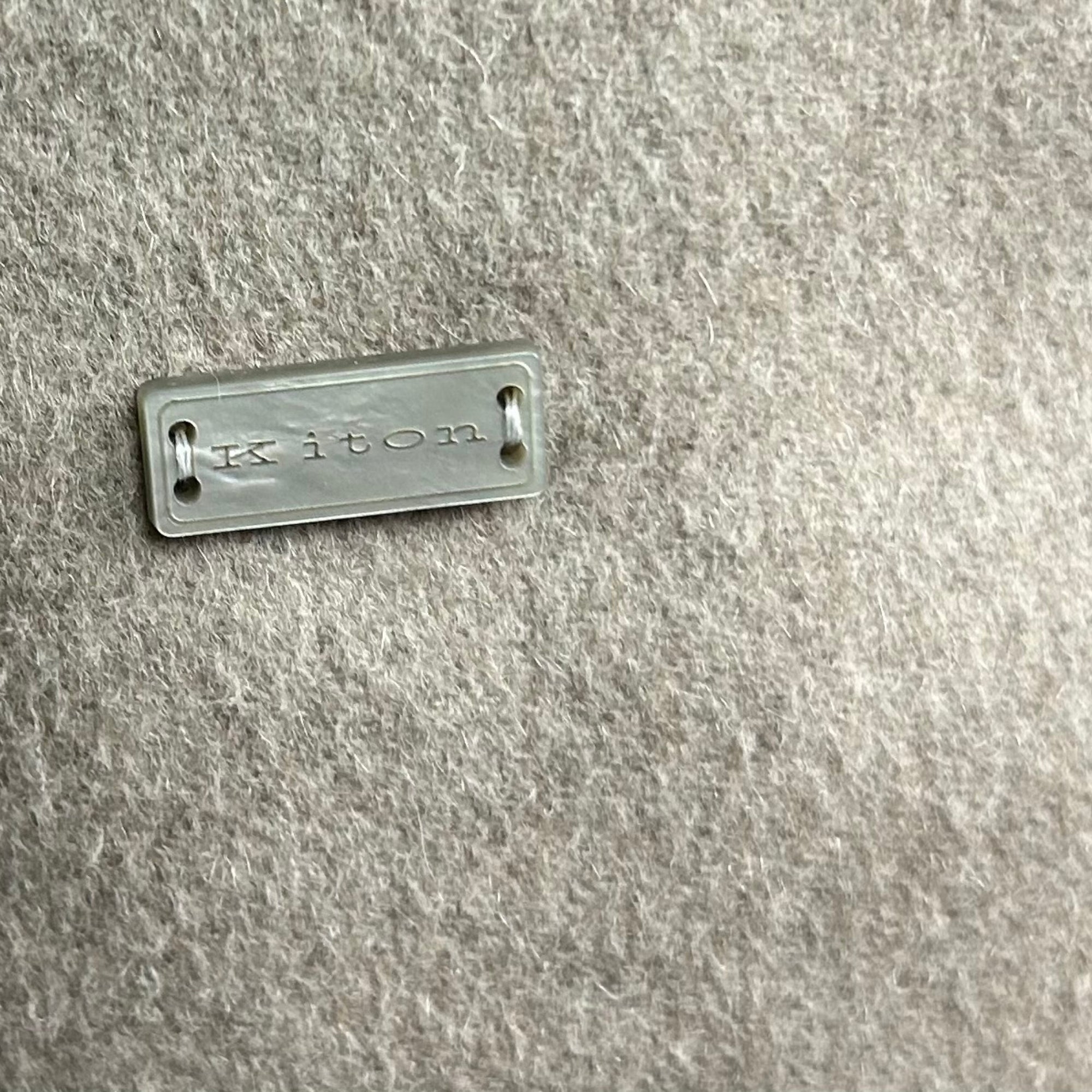 Greige Coat made of Cashmere (M)