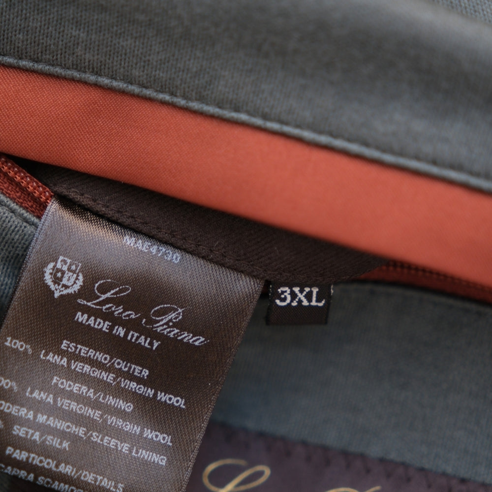 Brown Blouson made of Wool (Gift of Kings) (3XL)