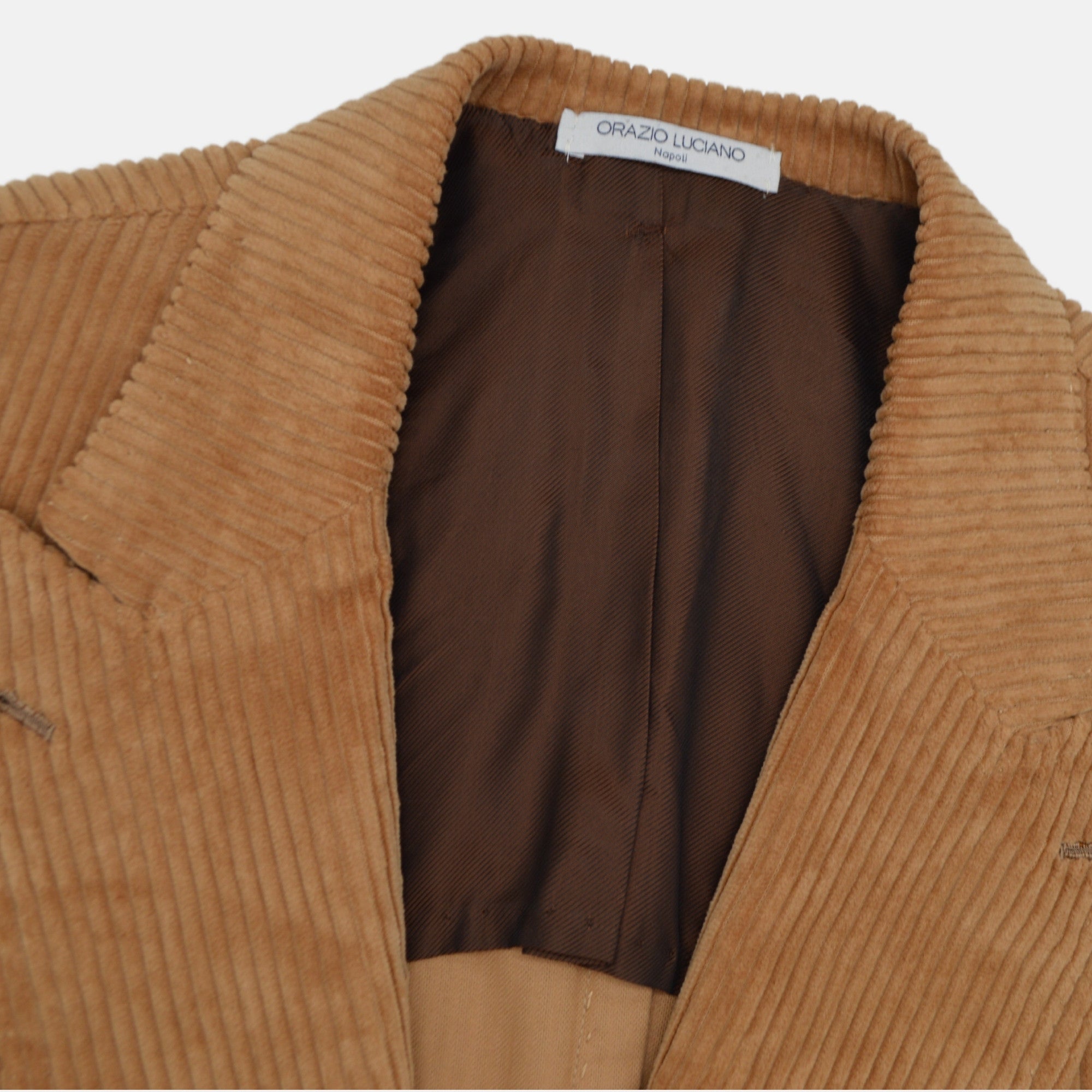 Brown Corduroy Suit made of Cotton (50)