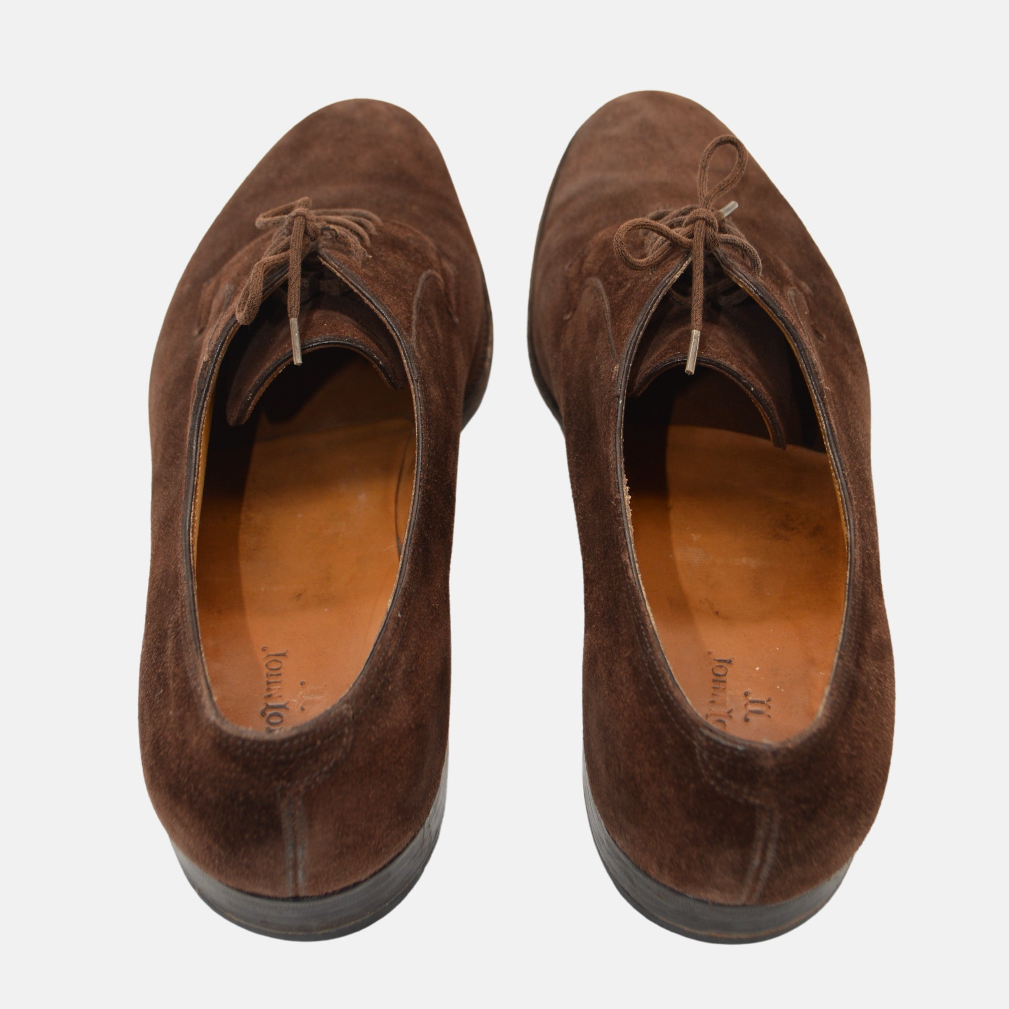 Brown Shoes made of Suede (EU 46)