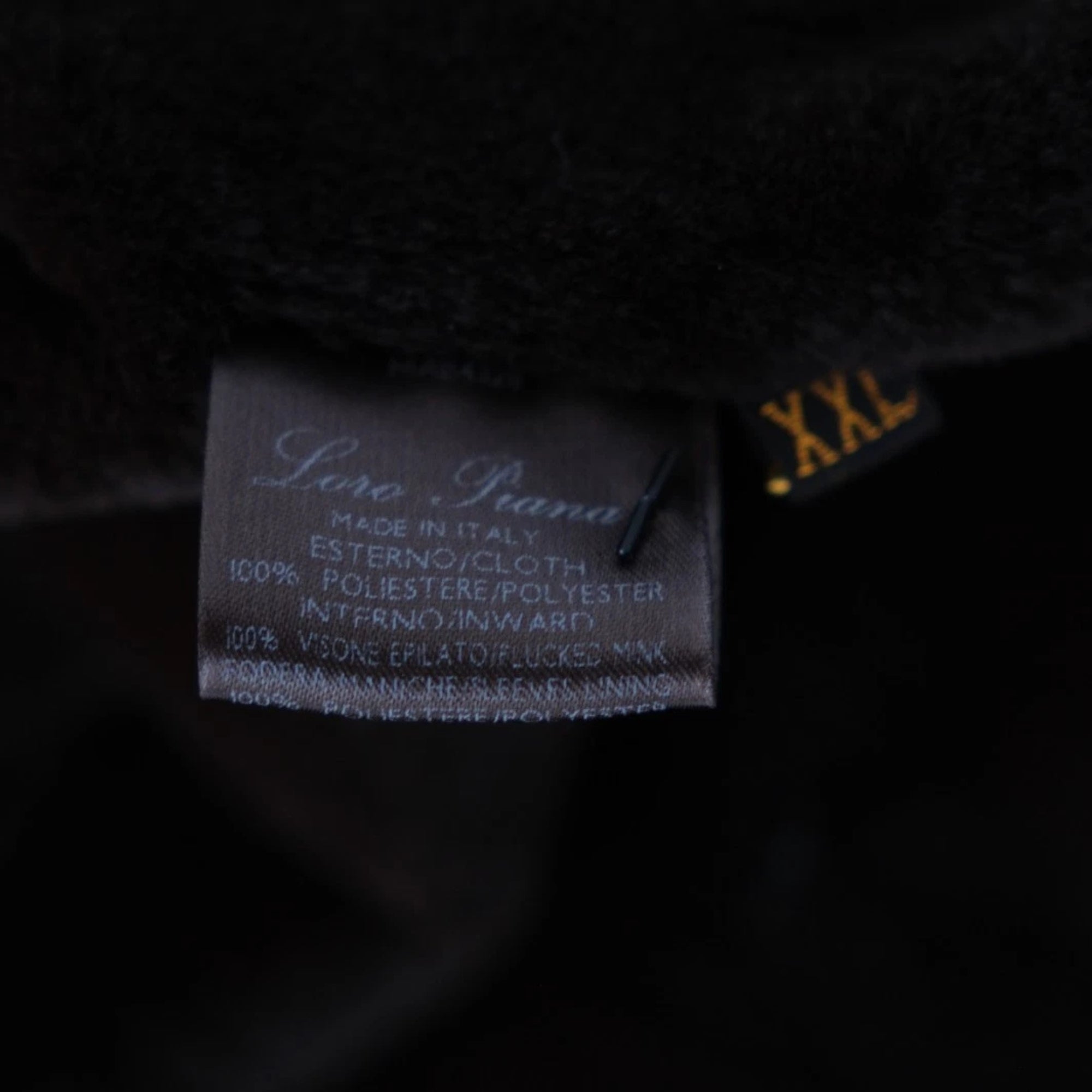 Brown Mink Lined Windmade Jacket (2XL)