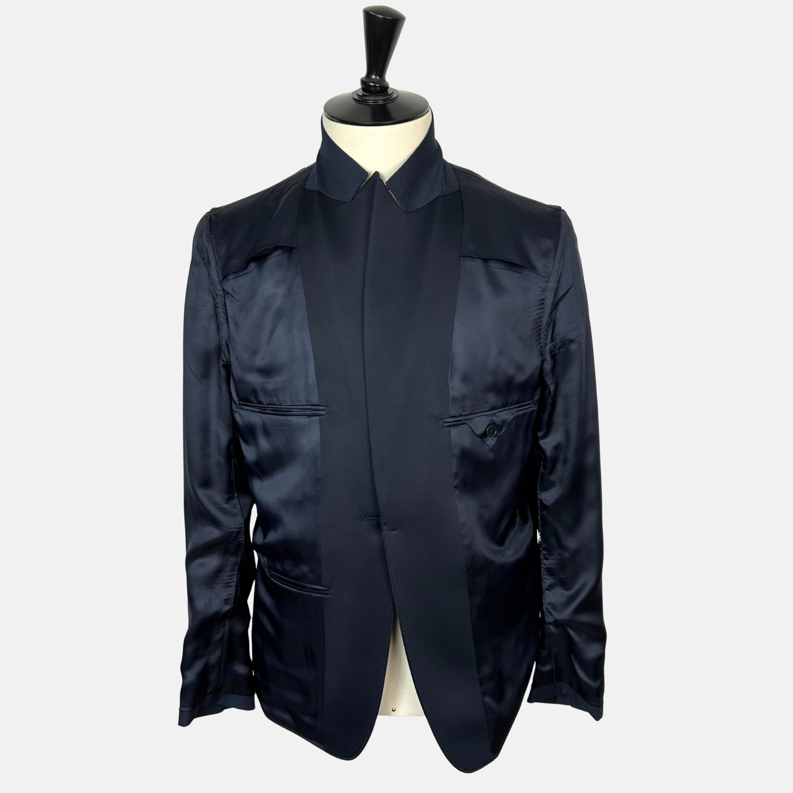 Navy Dinner Jacket made of Wool (EU 52)