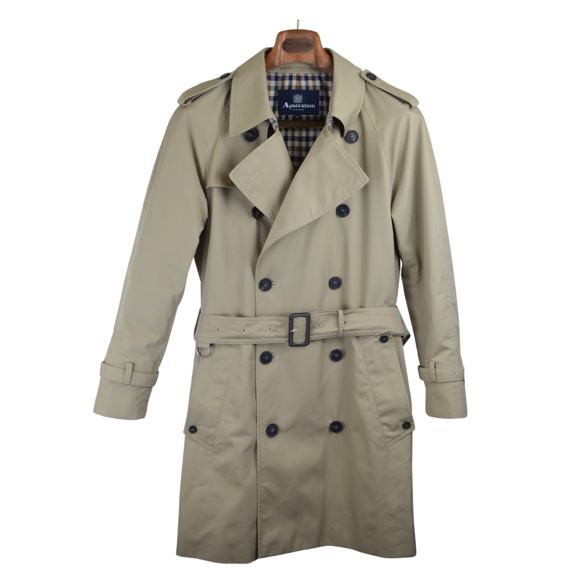 Beige Trenchcoat made of Polyester/Cotton (EU 48)