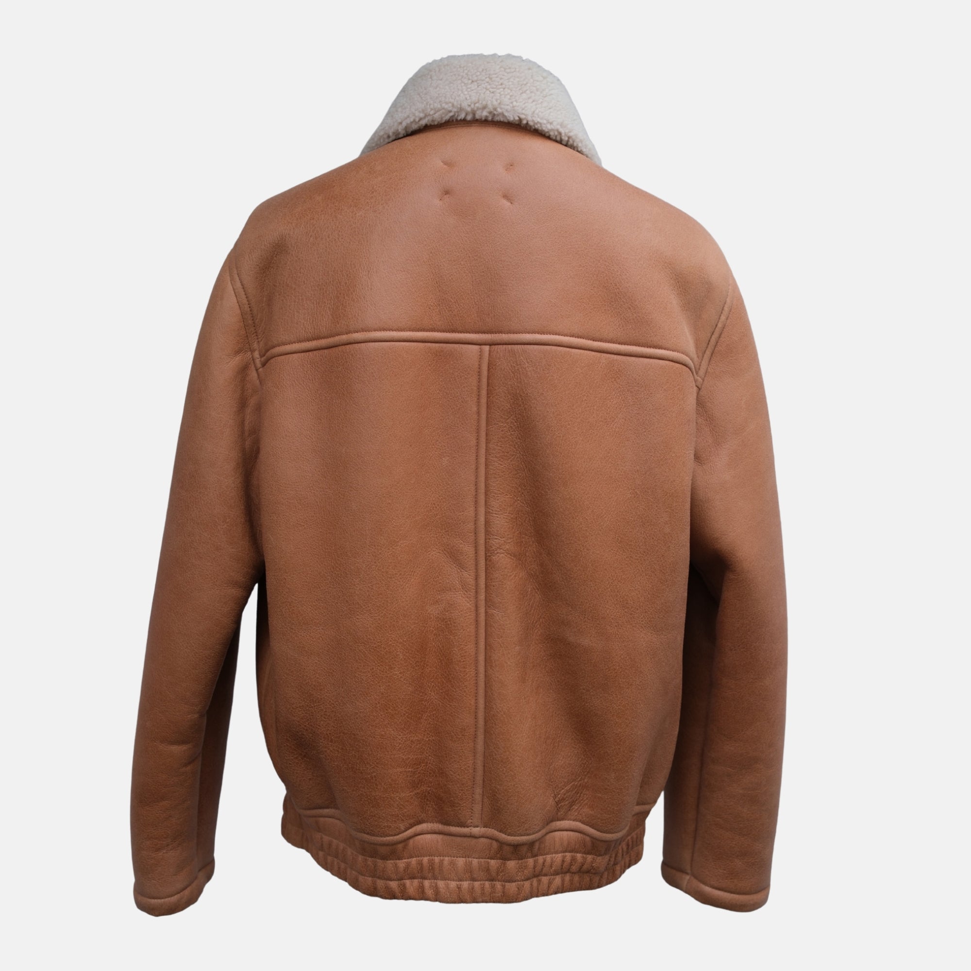 Brown Shearling Jacket (M)