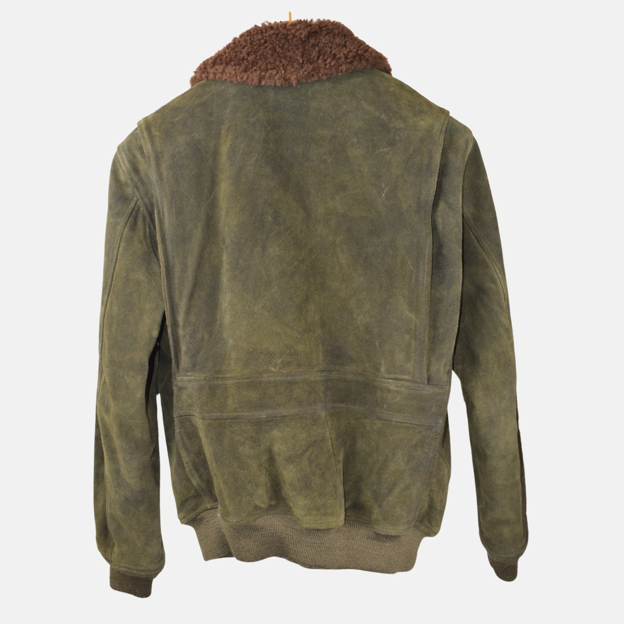 Green Jacket made of Cow Leather (M)