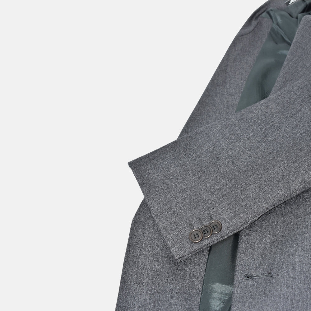 Gray Suit made of Virgin Wool (EU 50) (Vintage)