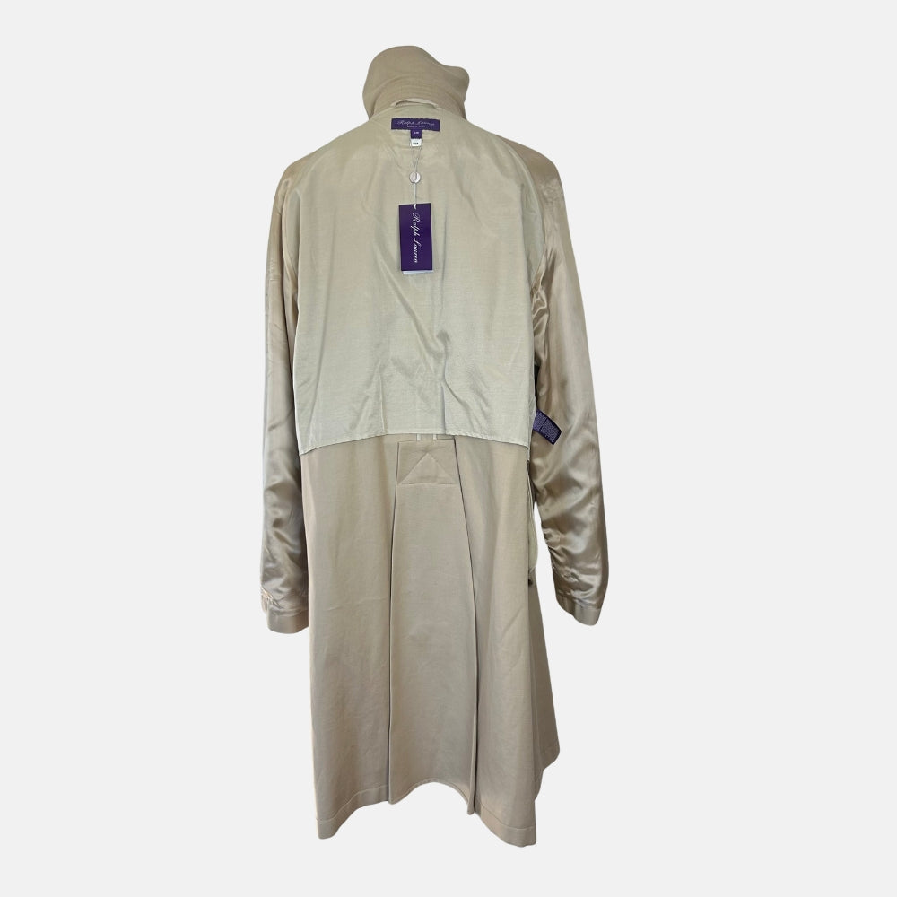 Beige Trenchcoat made of Cotton (54)