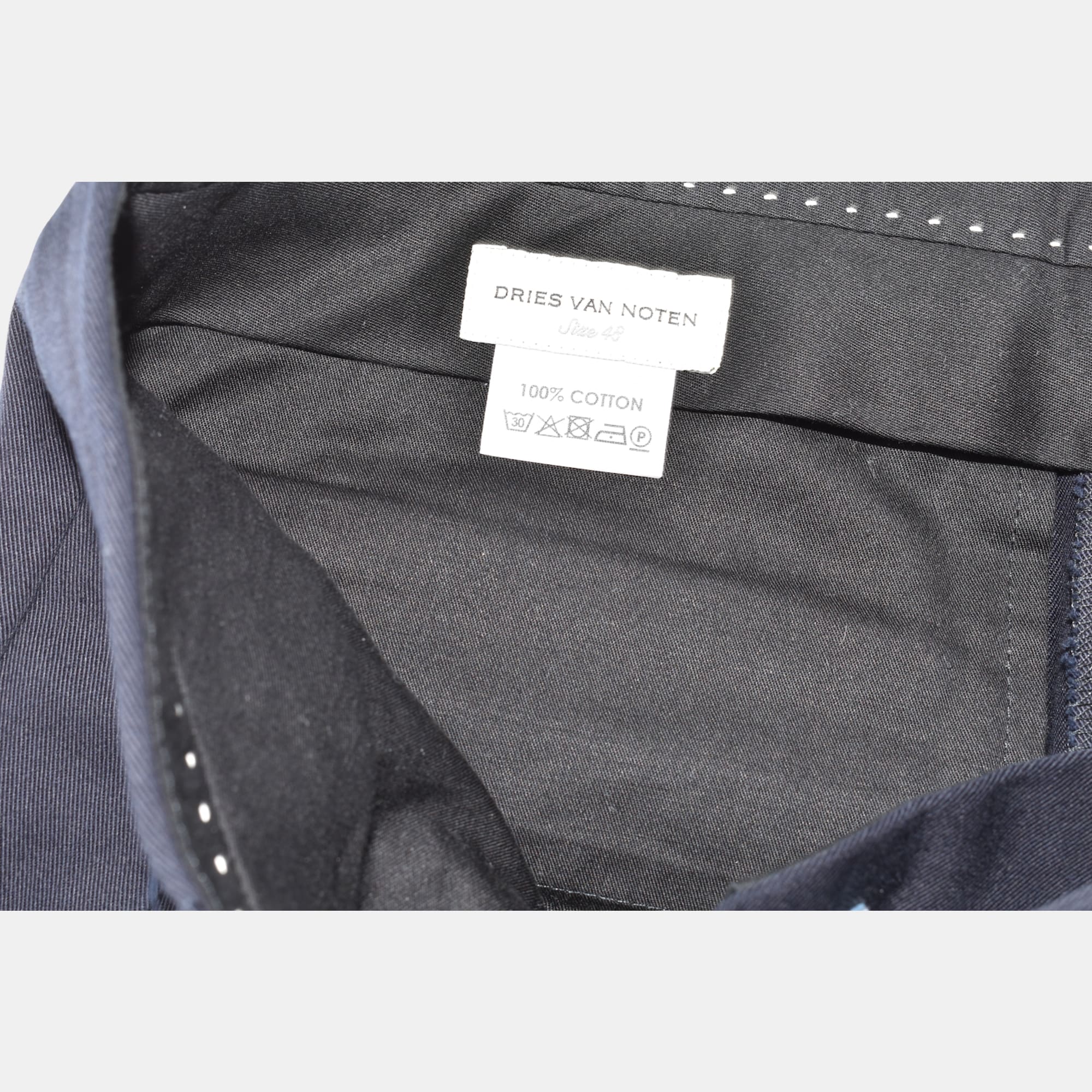 Navy Trousers made of Cotton (EU 48)