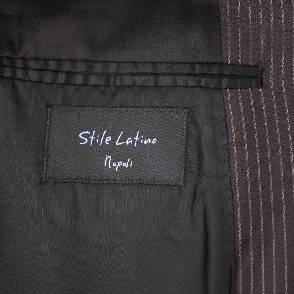 Charcoal Pinstriped Suit made of Wool (EU 48)