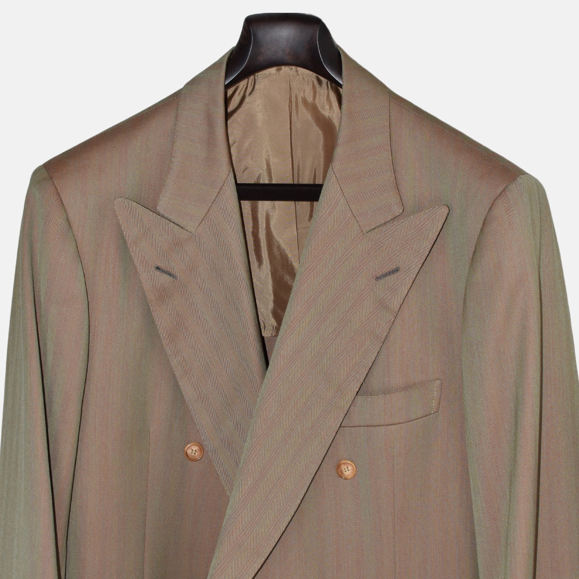 Solaro  Double Breasted Suit made of Cotton (EU 52L))