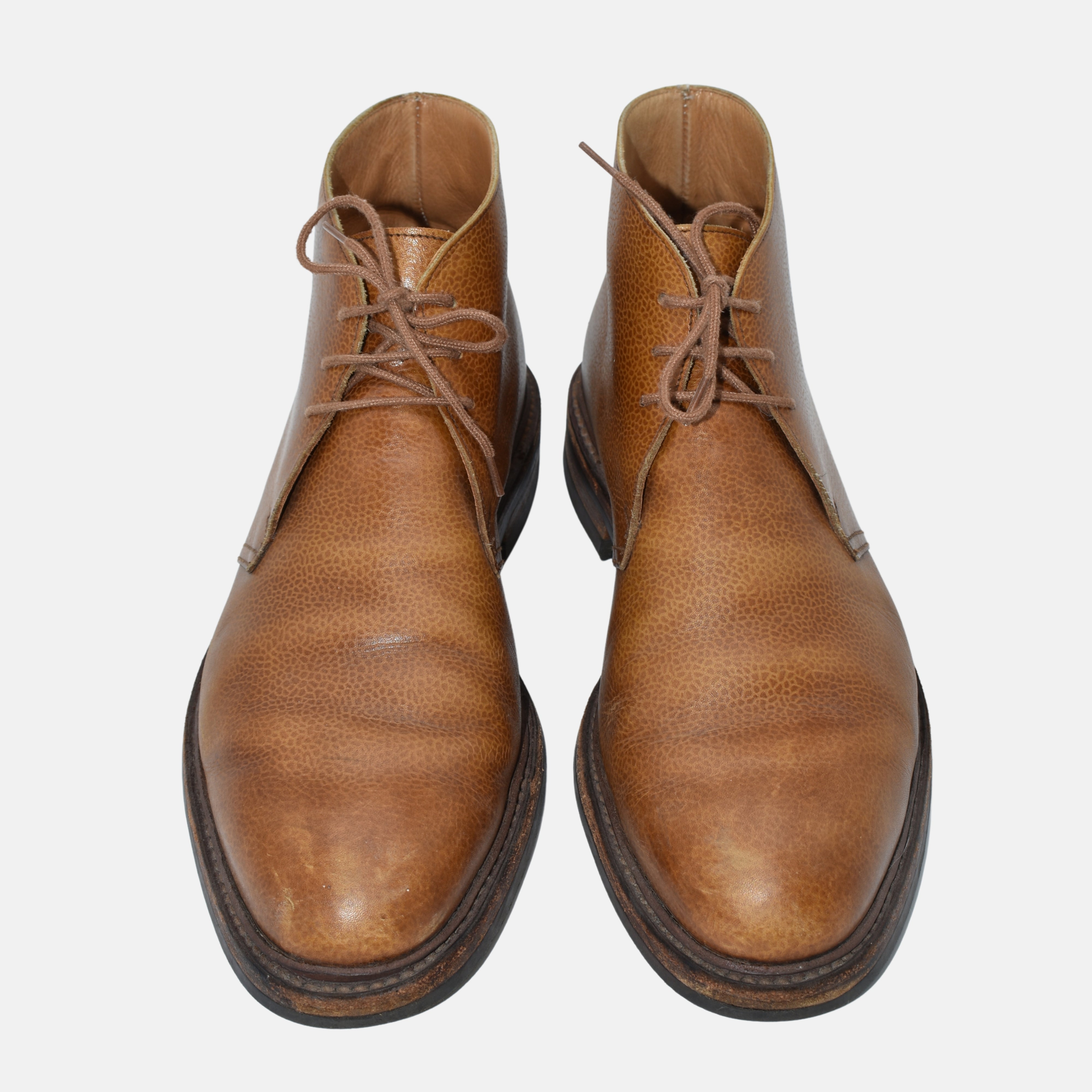 Ochre Half Boots made of Leather (EU 42)