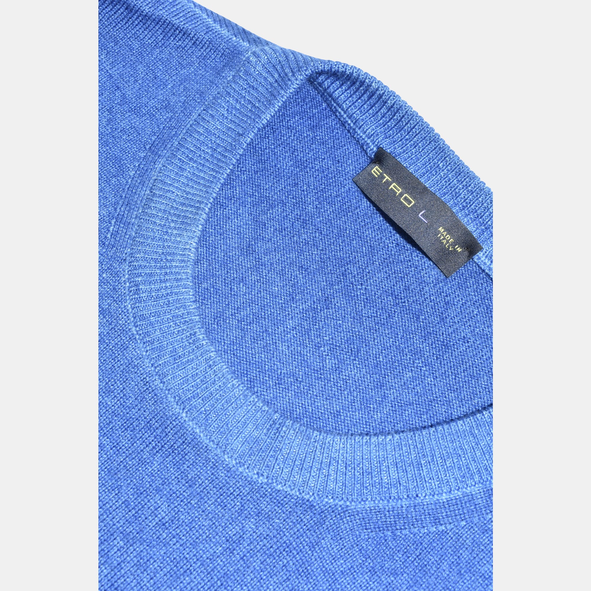 Blue Sweater made of Wool (L)