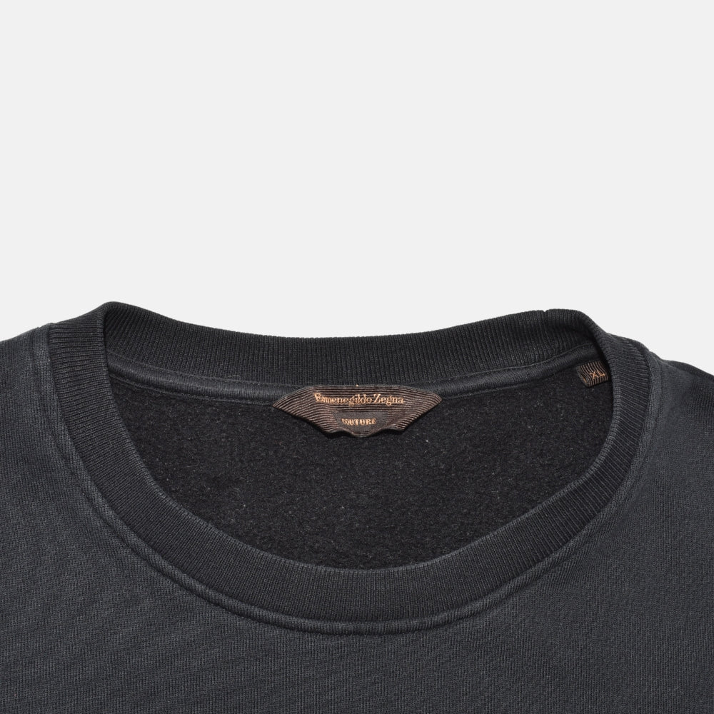 Black Sweater made of Cotton/Polyester (XL)