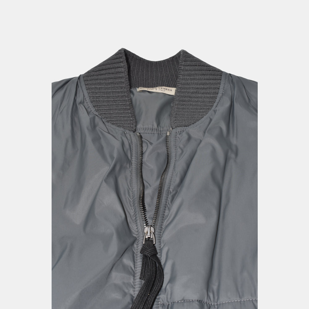 Gray Vest made of Polyamide (EU 48)
