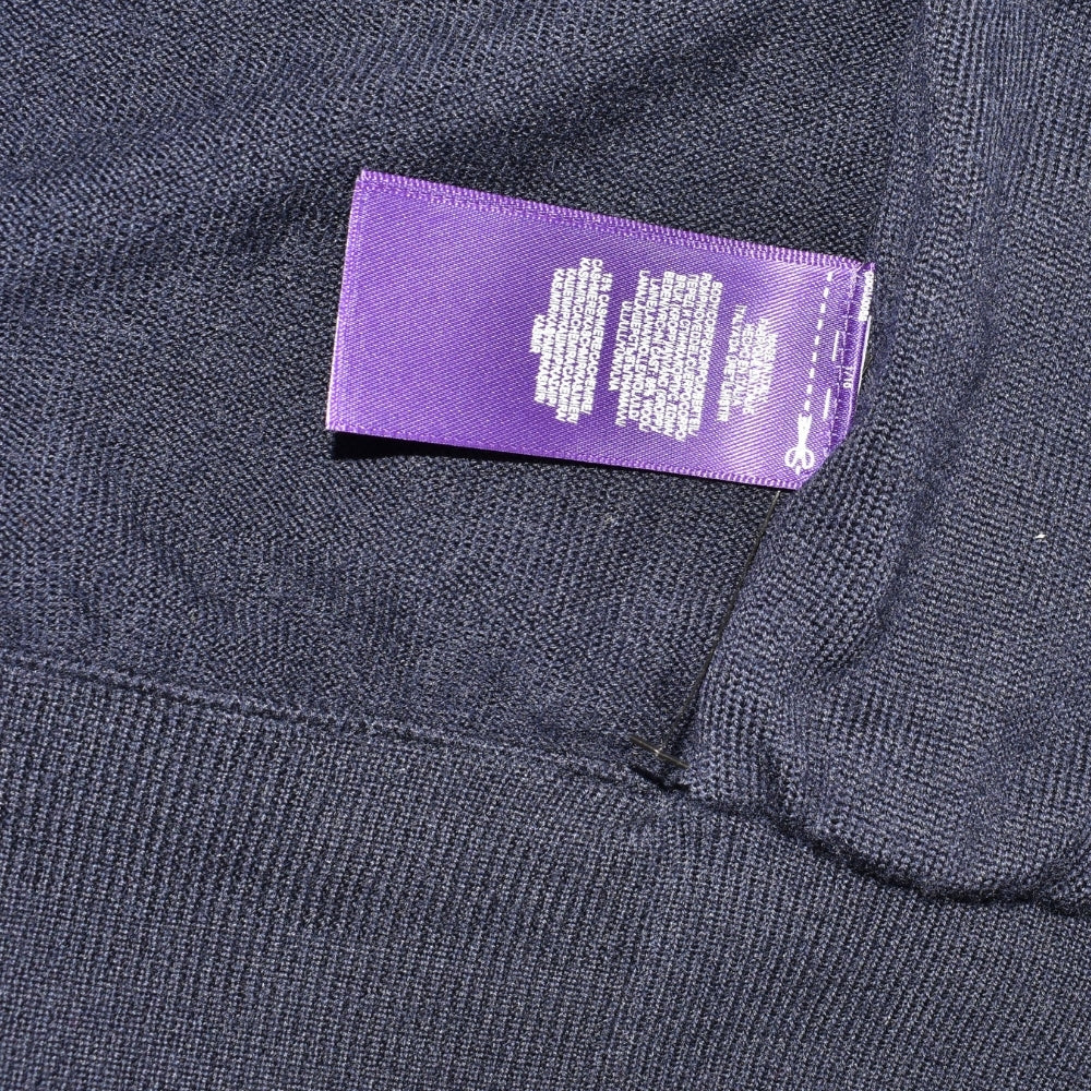 Blue Cardigan made of Suede/Wool/Cashmere (EU 54)