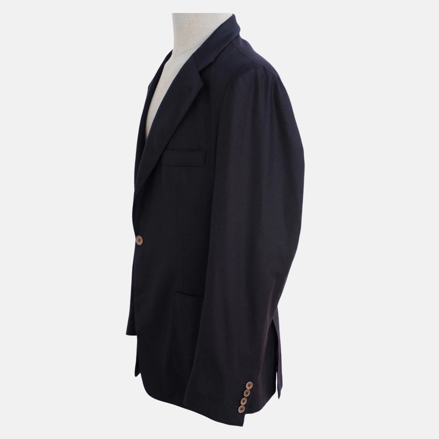 Dark Navy "Voyager" Cashmere Blazer (EU 50)