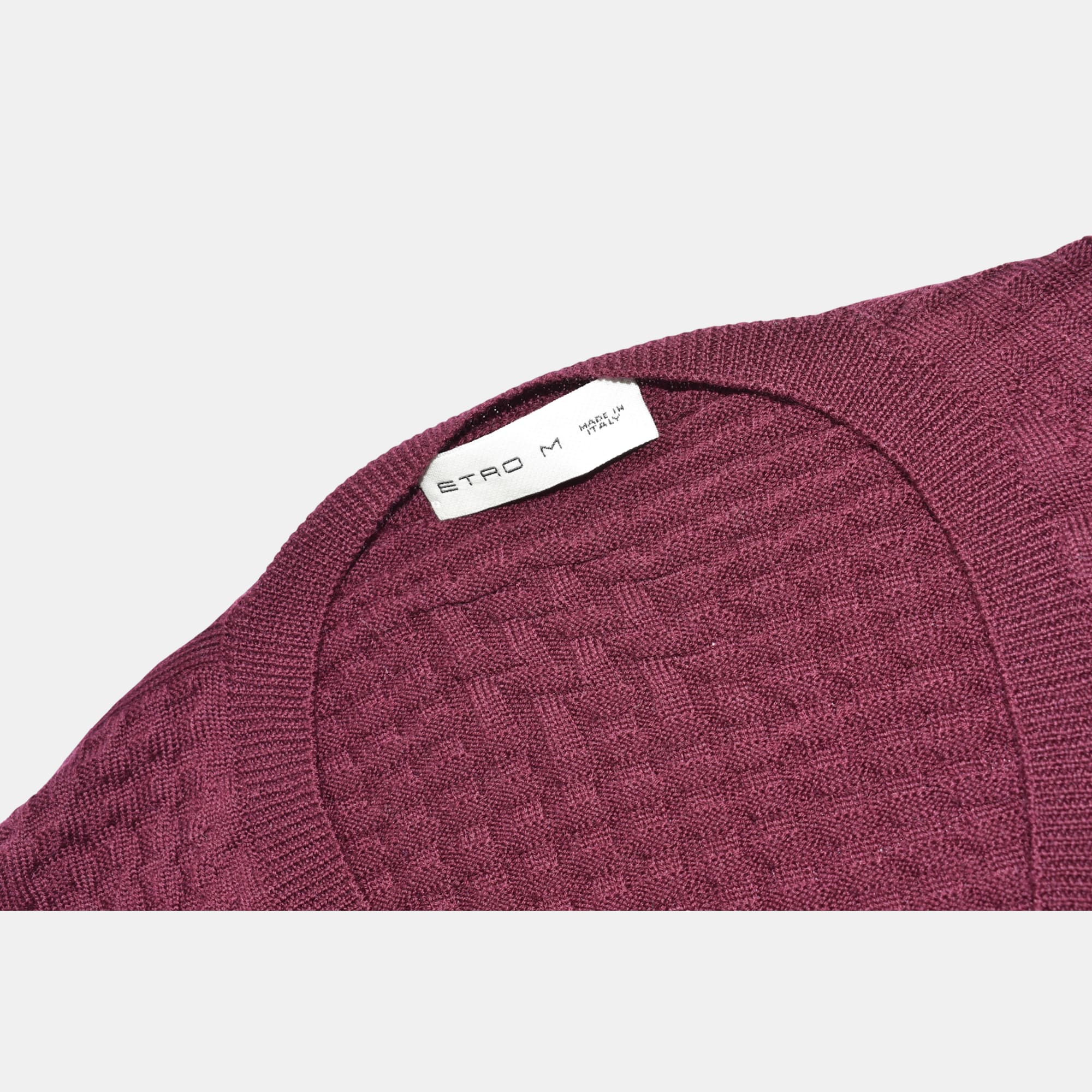 Bordeaux Sweater made of Wool (M)