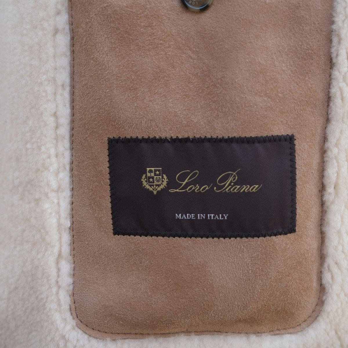 Loro Piana Aviator Jacket Brown (L)