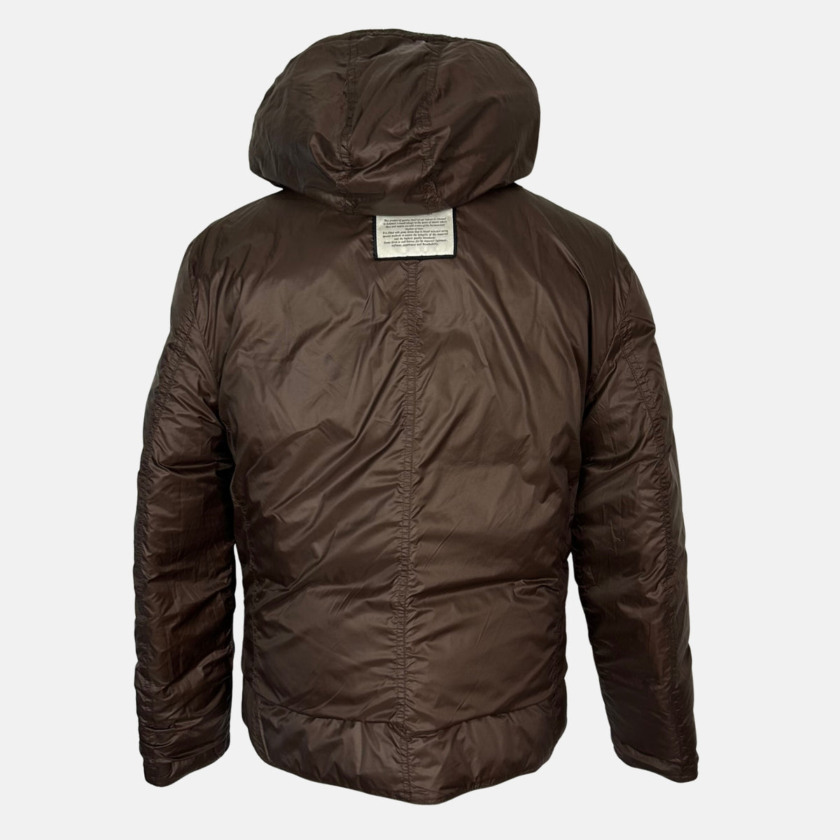 Brunello Cucinelli Down Jacket with Detachable Hood Black (S)