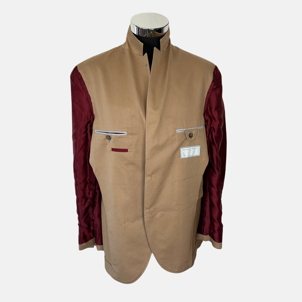 Camel Blazer made of Wool/Cotton (EU 50)