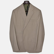 Light Olive Suit made of Virgin Wool (EU 54)