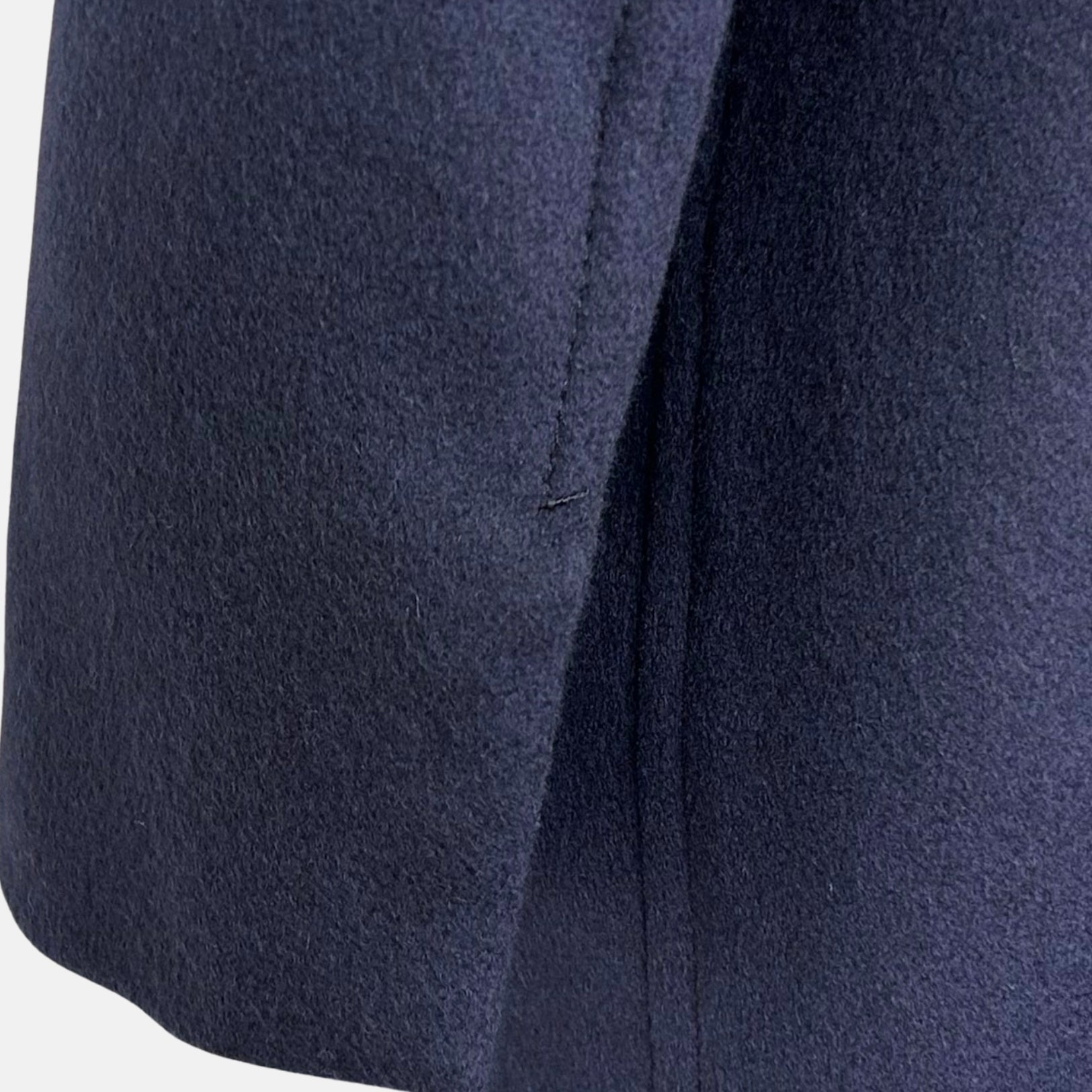 Navy Doublebreasted Coat made of Cashmere (EU 50)