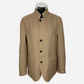 Grey/Beige Jacket made of Cashmere/Silk