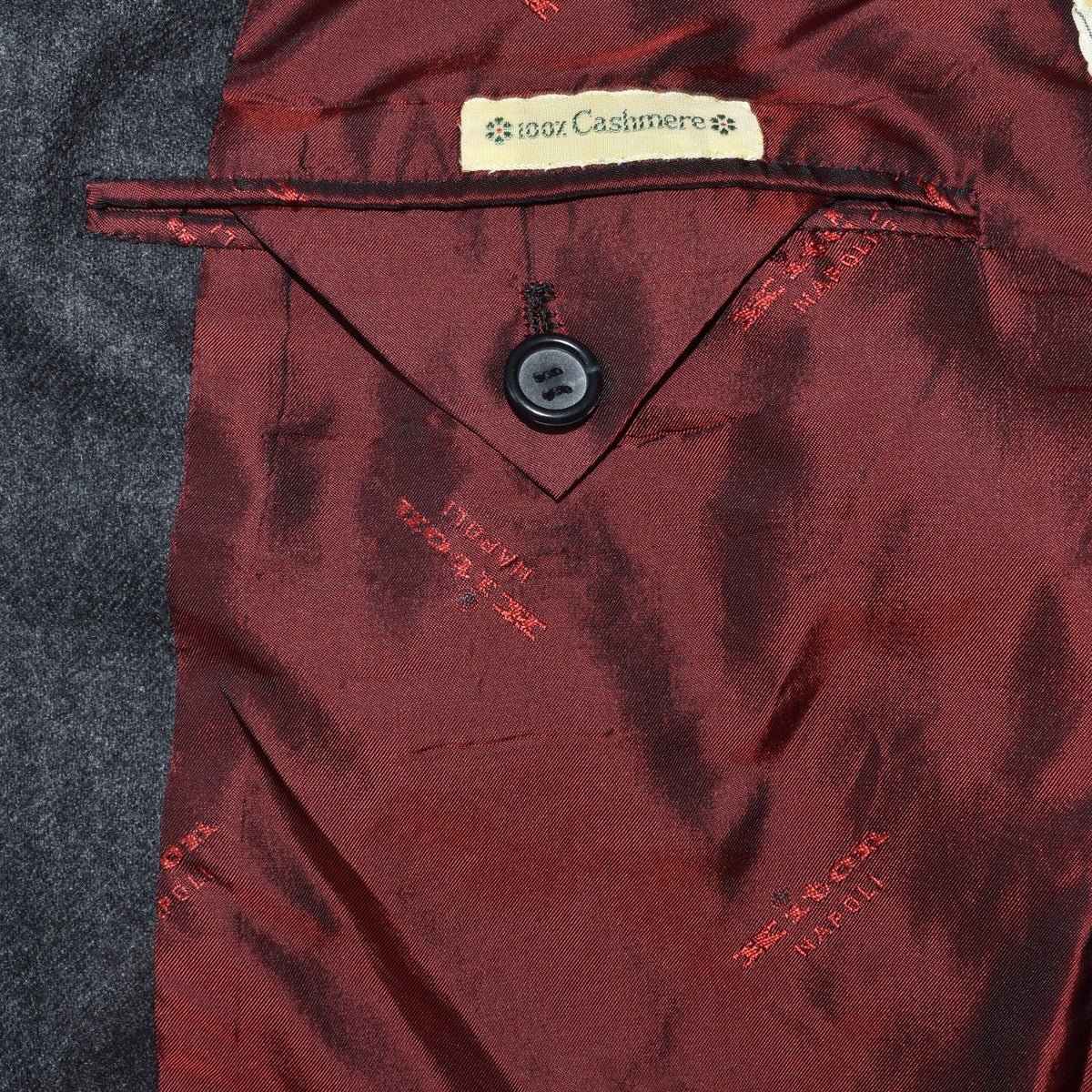 Grey Cashmere Suit (EU 52)