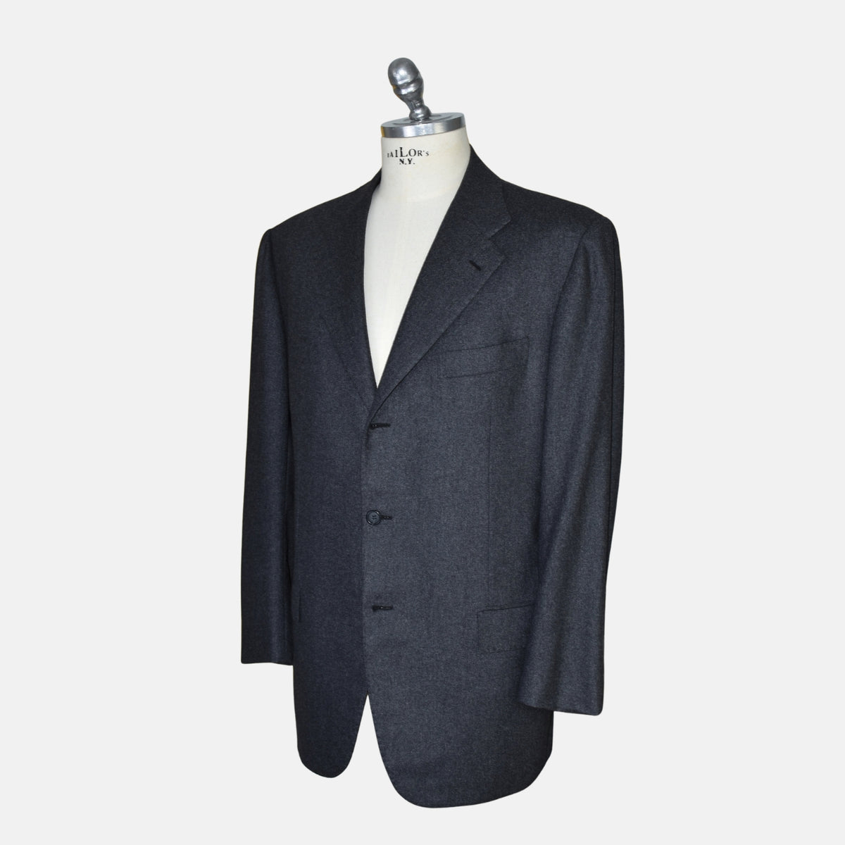 Grey Cashmere Suit (EU 52)