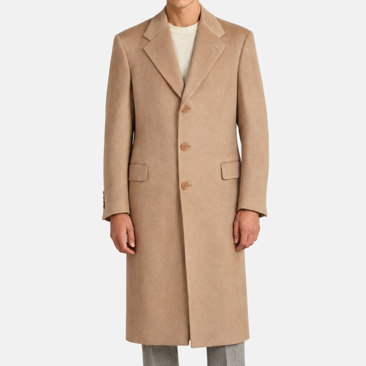 Beige Guanaco Coat (EU 52)