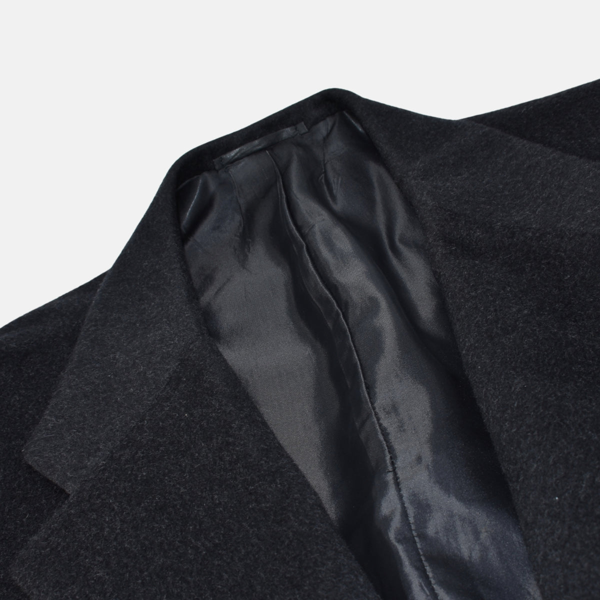Anthracite Melange Cashmere Coat (EU 52)