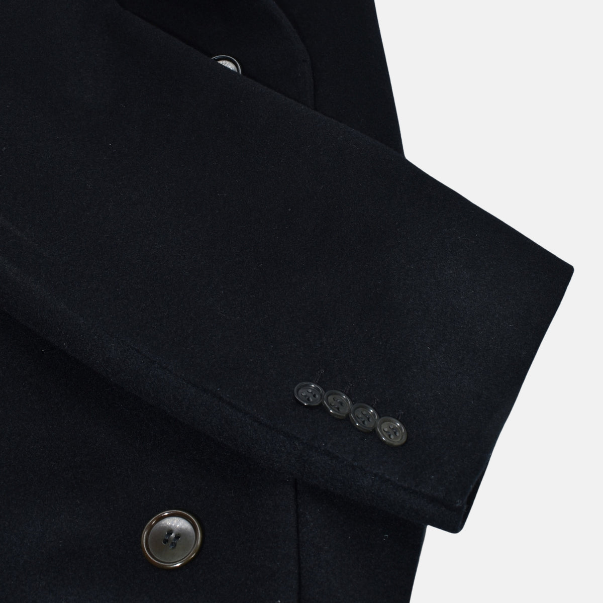 Black Cashmere Coat (EU 52)