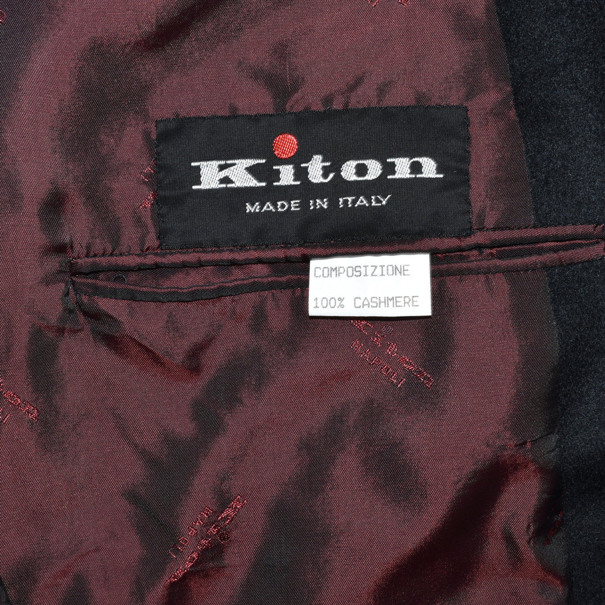 Black Cashmere Coat (EU 52)