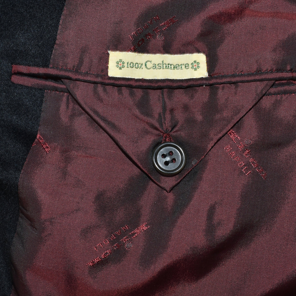 Black Cashmere Coat (EU 52)