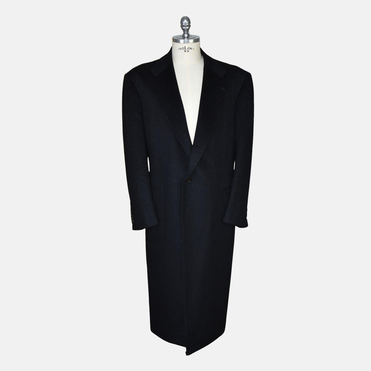 Black Cashmere Coat (EU 52)