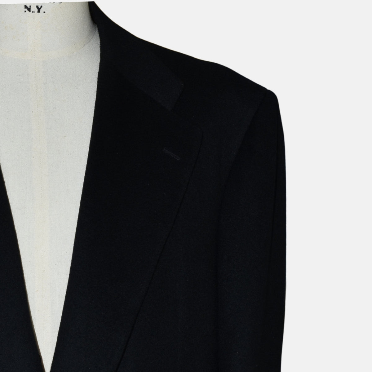 Black Cashmere Coat (EU 52)