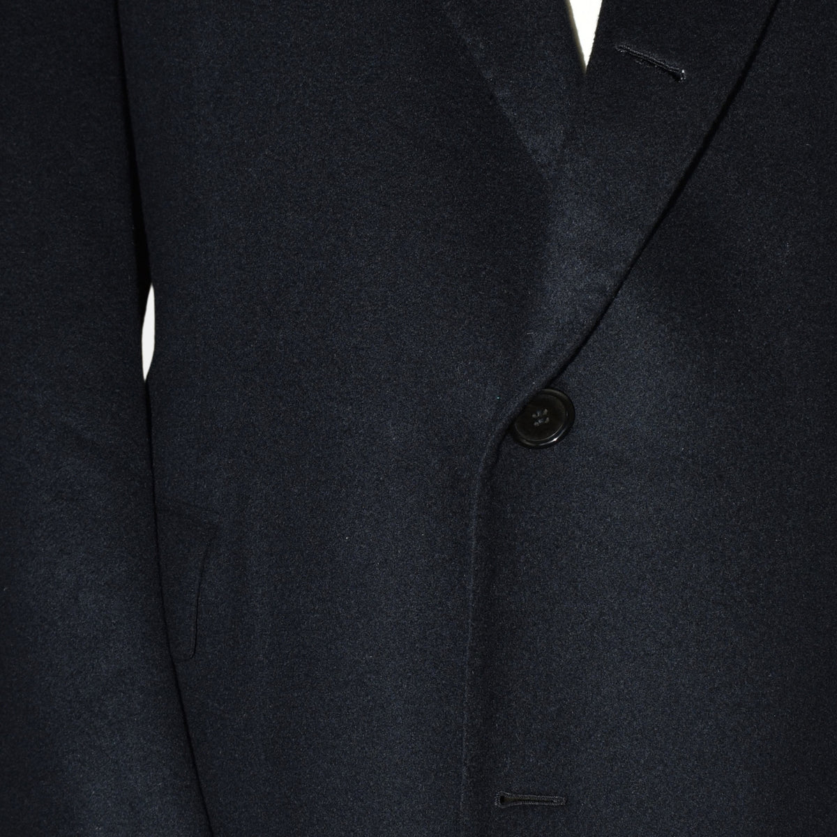 Black Cashmere Coat (EU 52)